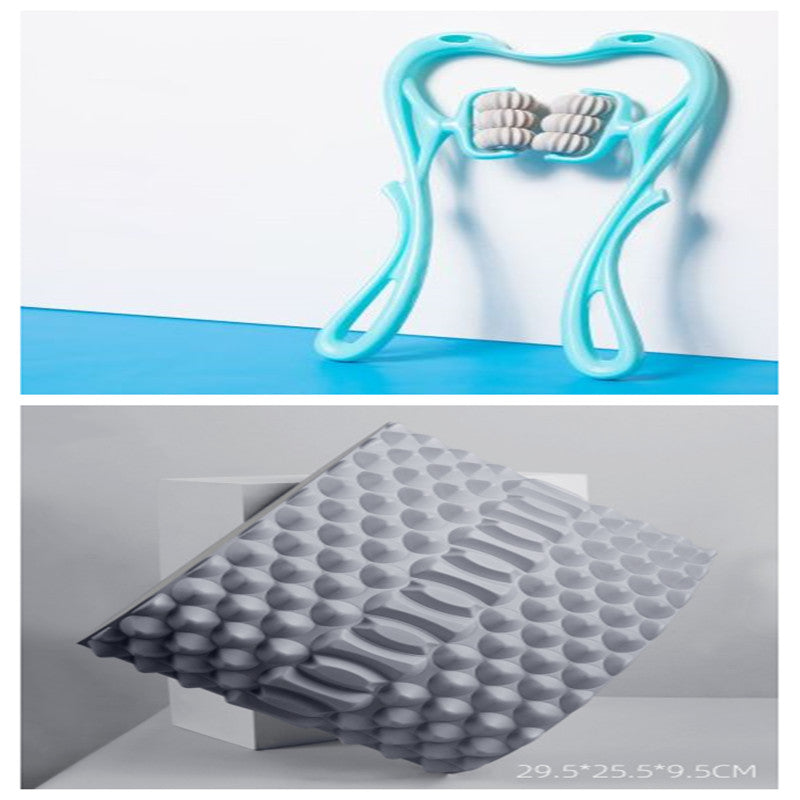 Multifunktionale Manuelle Sechs-rad Nakcne Massage Roller