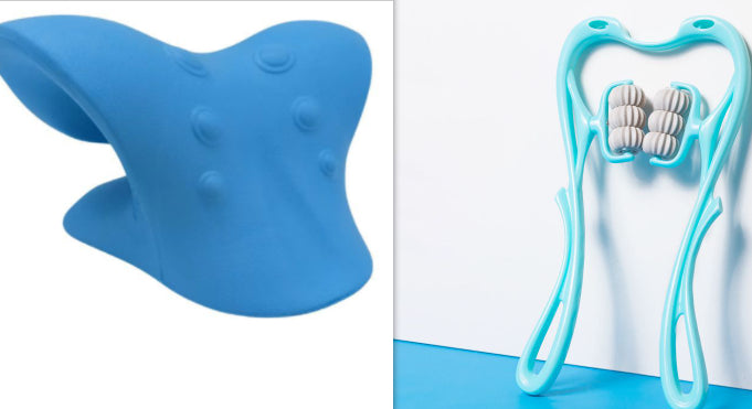 Multifunktionale Manuelle Sechs-rad Nakcne Massage Roller