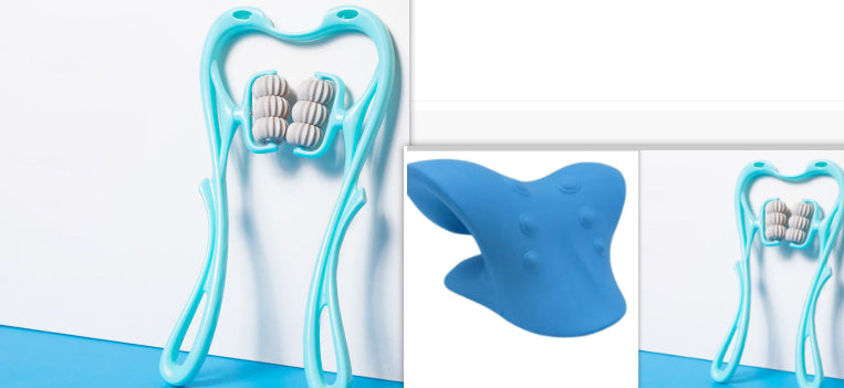 Multifunktionale Manuelle Sechs-rad Nakcne Massage Roller