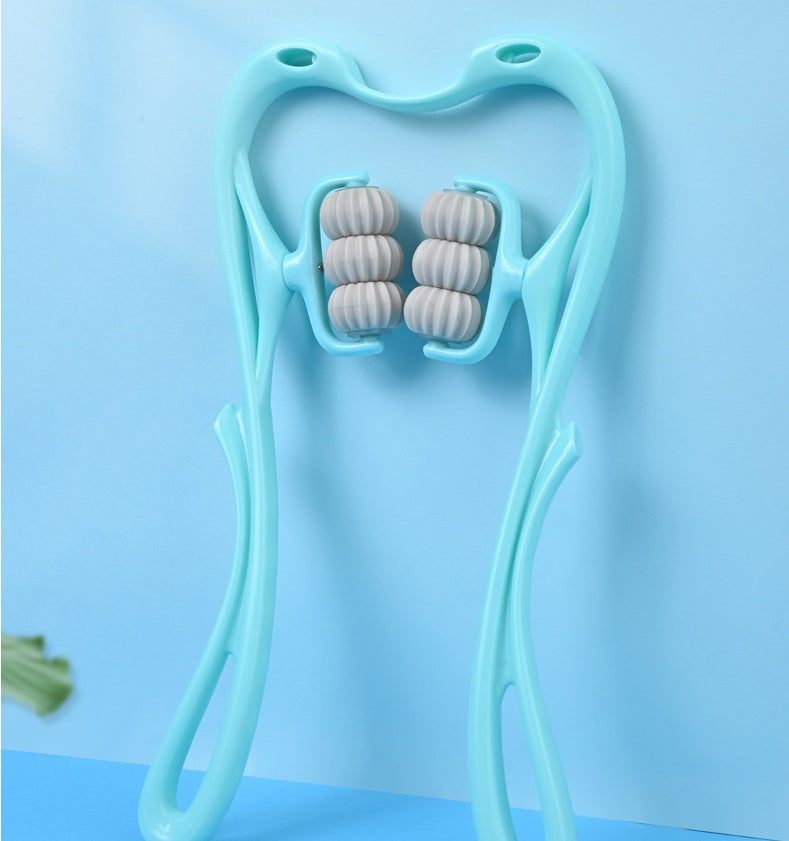 Multifunktionale Manuelle Sechs-rad Nakcne Massage Roller