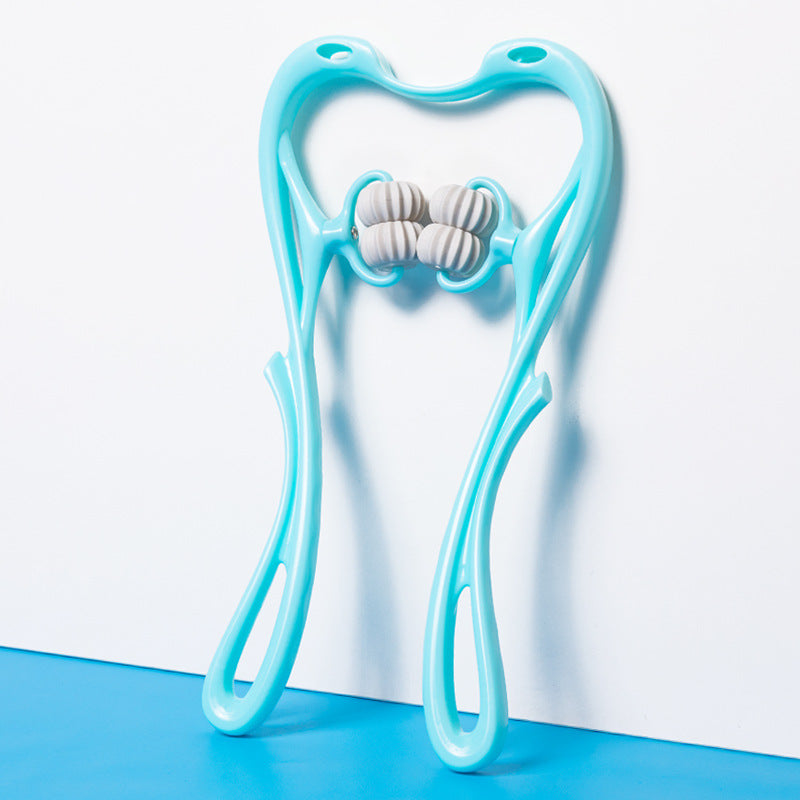 Multifunktionale Manuelle Sechs-rad Nakcne Massage Roller