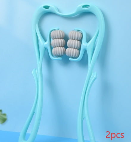 Multifunktionale Manuelle Sechs-rad Nakcne Massage Roller